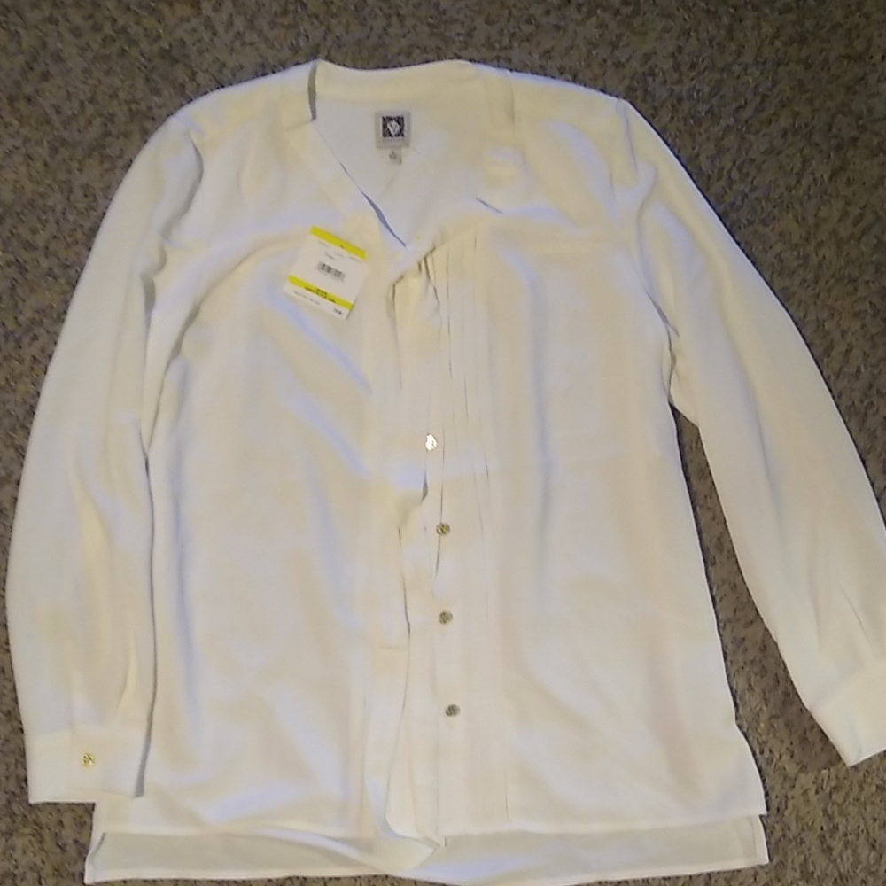 Anne Klein Blouse - Picture 2 of 6